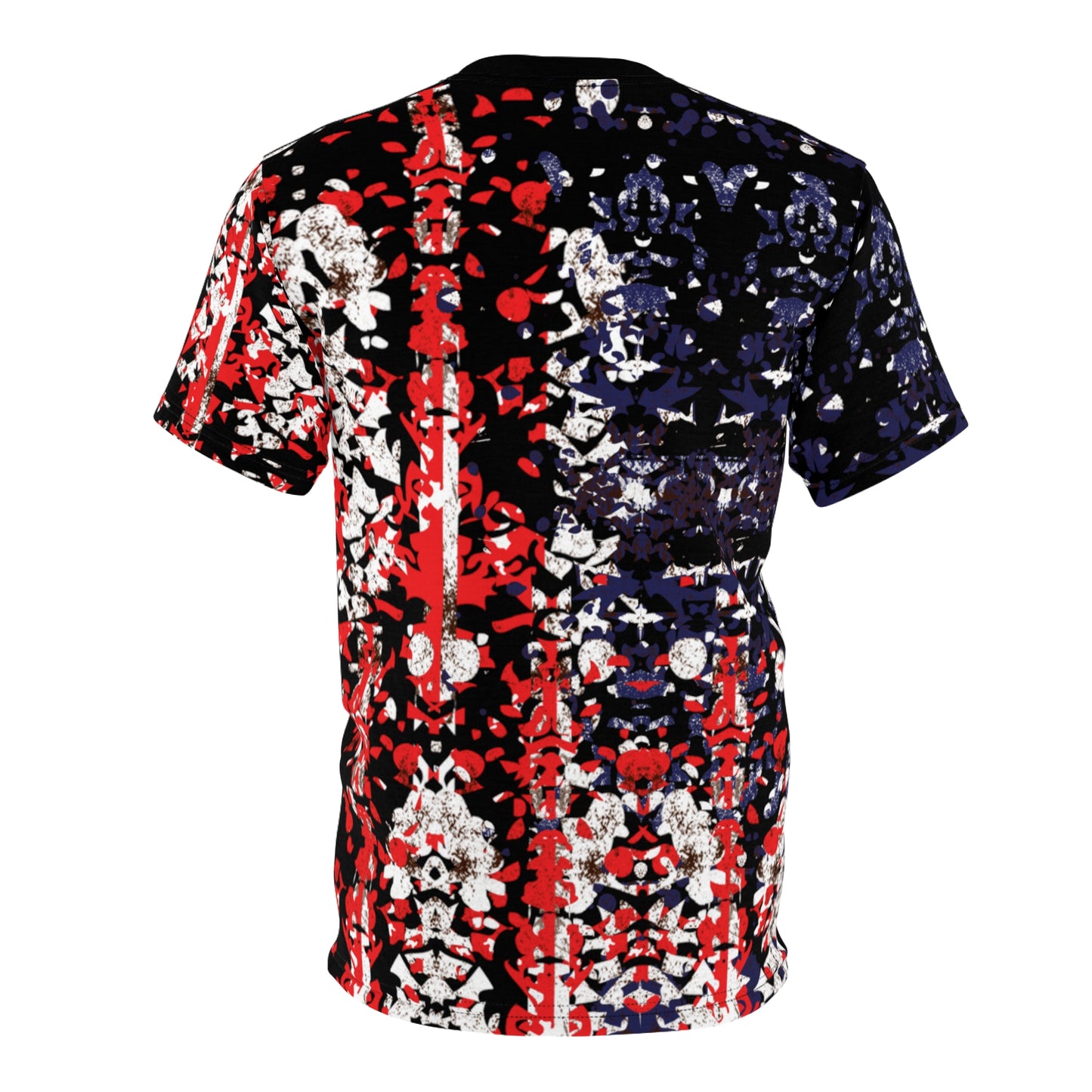 MEN AMERICAN FLAG Cut & Sew Tee