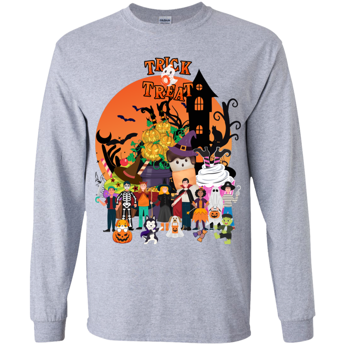 Boys Halloween Youth LS T-Shirt