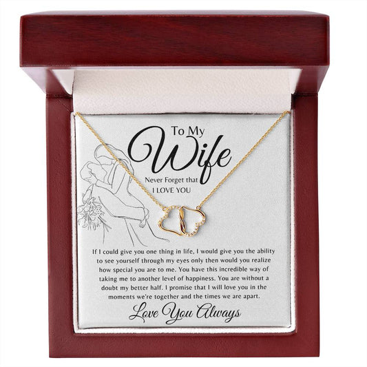 TO MY WIFE | Everlasting Love Necklace