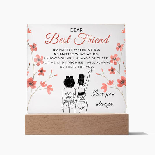 Dear Best friend | Acrylic Plaque