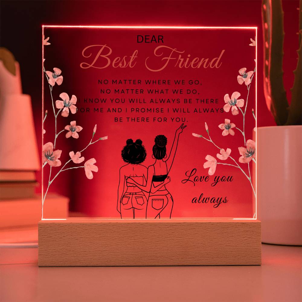 Dear Best friend | Acrylic Plaque