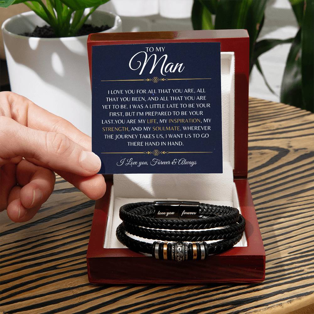 Men's "Love You Forever" Bracelet
