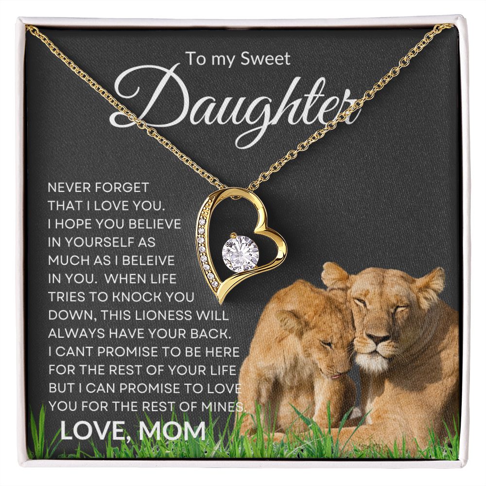 My sweet daughter | Forever Love Necklace